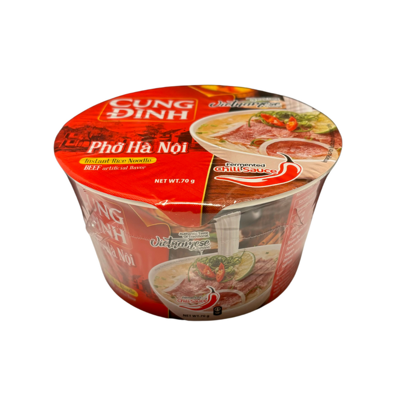 Cung Dinh Rice Noodle Pho Beef bowl | 12x70g