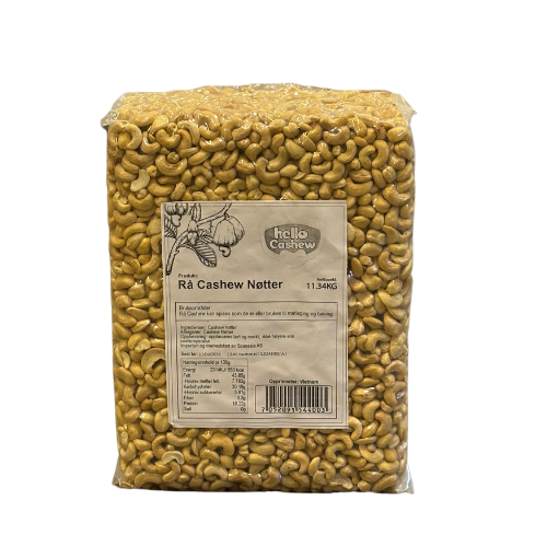 Hello Cashew Rå cashewnøtter | 2x11,34 kg