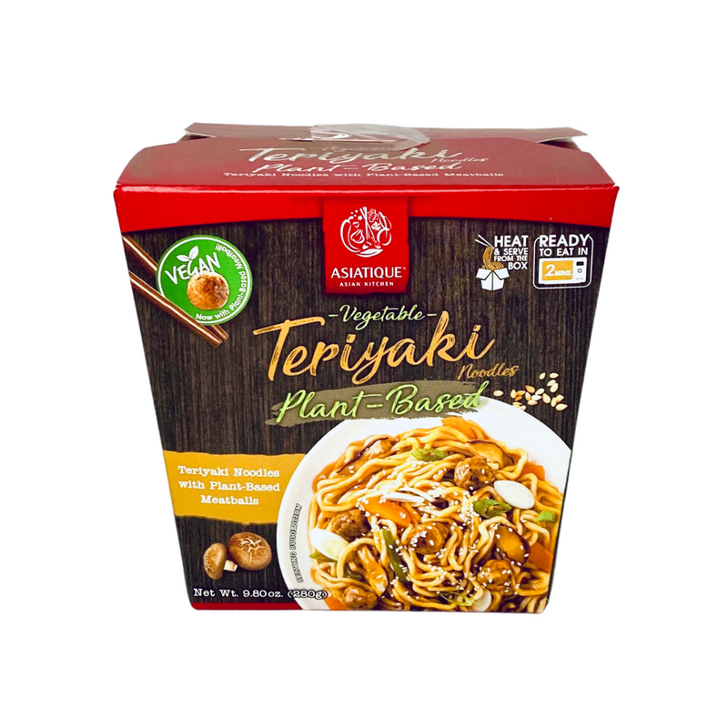 Asiatique Teriyaki with noodle (Vegan) | 6 x 280g