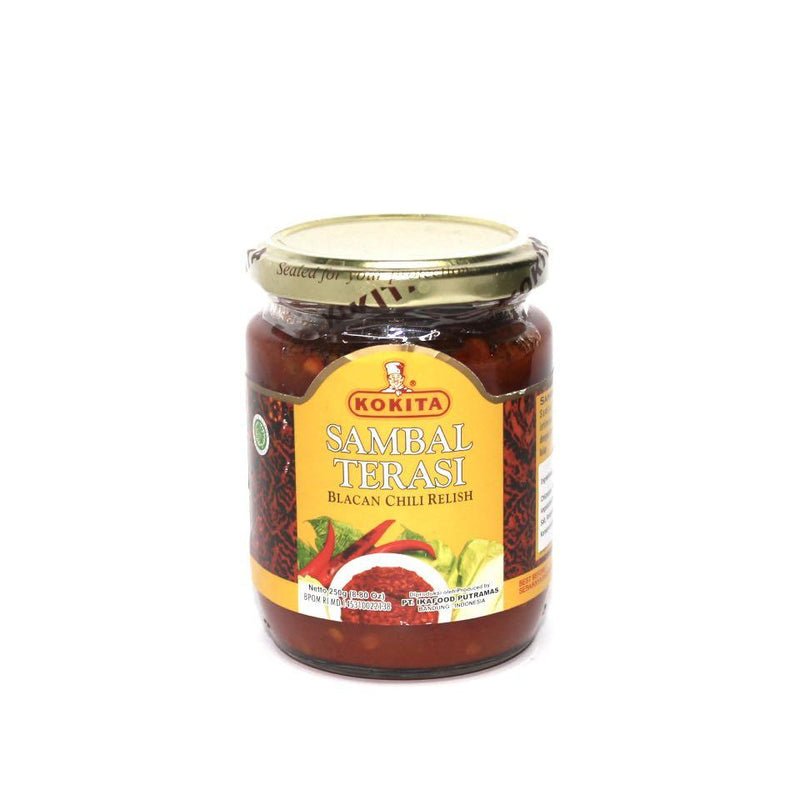 SAMBAL TERASI (chilli relish w/Shrimp paste) | 24x250g