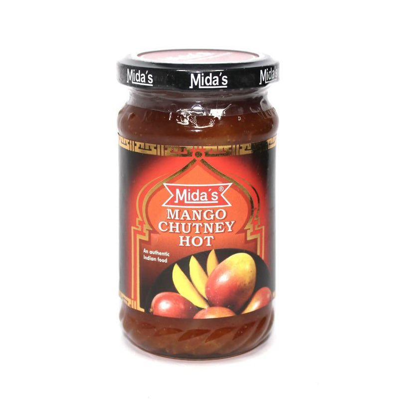 MIDA`S HOT MANGO CHUTNEY | 12x340g