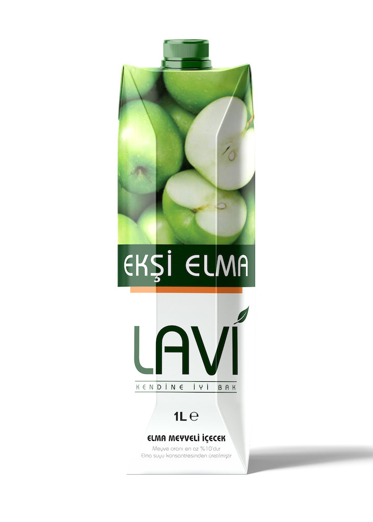 Lavi Sour Apple Fruit Drink | 1000ml x 12 flasker