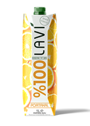 Lavi 100% Orange Juice | 1000ml x 12 flasker