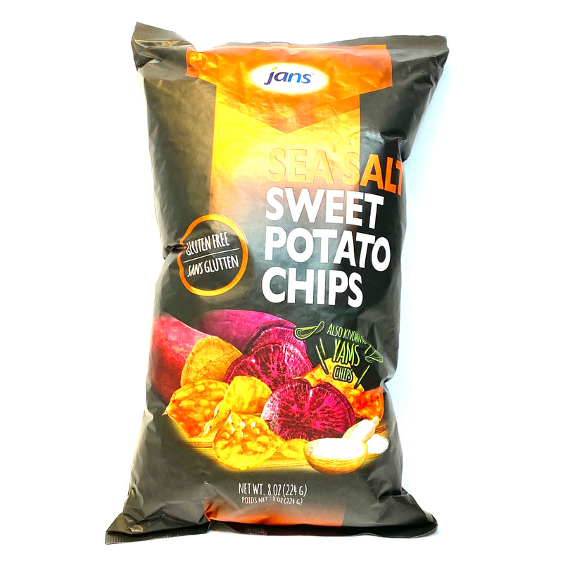 Jans sweet potato Chips | 6x224g