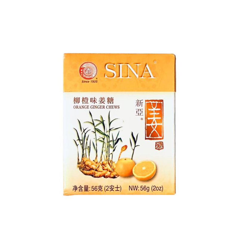 SINA Ginger candy Orange | (12x56g)