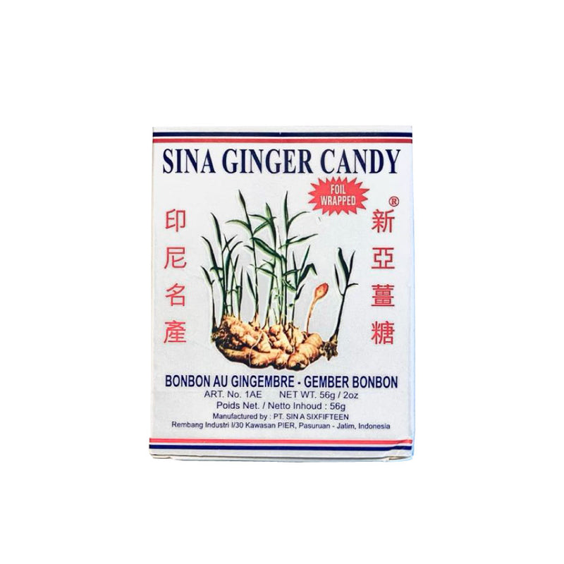 SINA Ginger candy original | (25x56g)x20